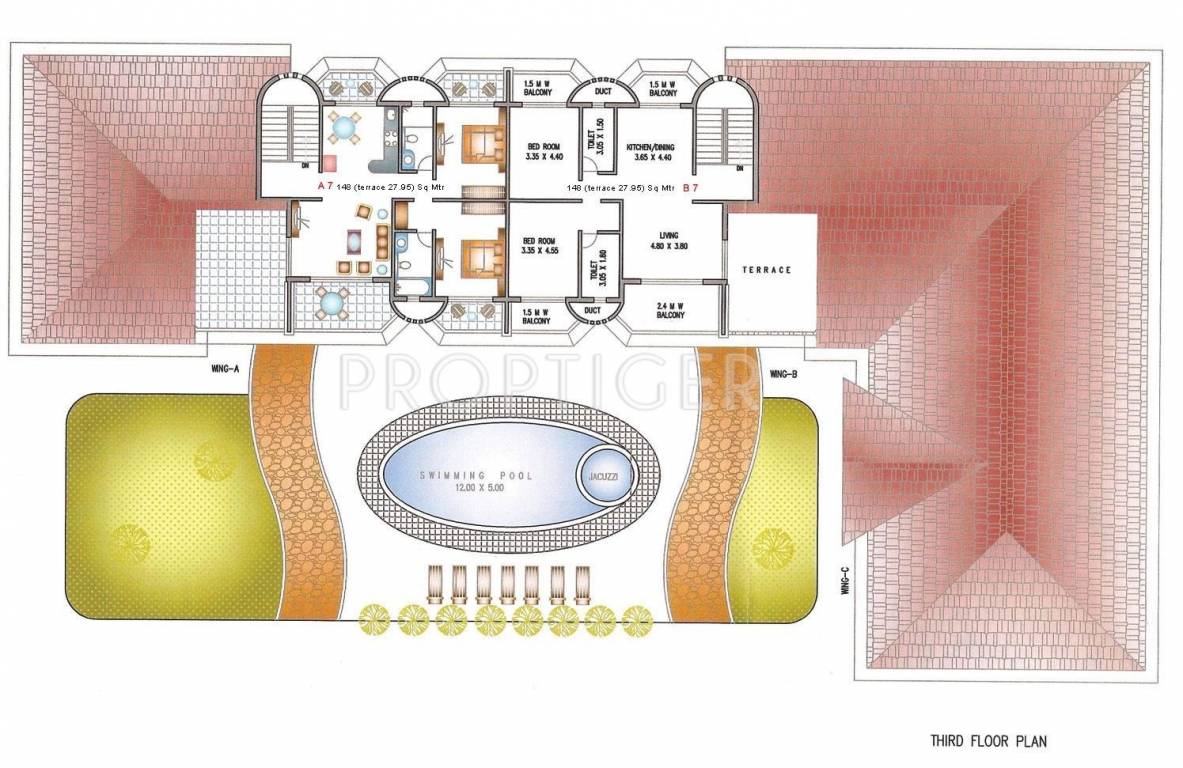 Prabhat Developers Jade Garden Cluster Plan