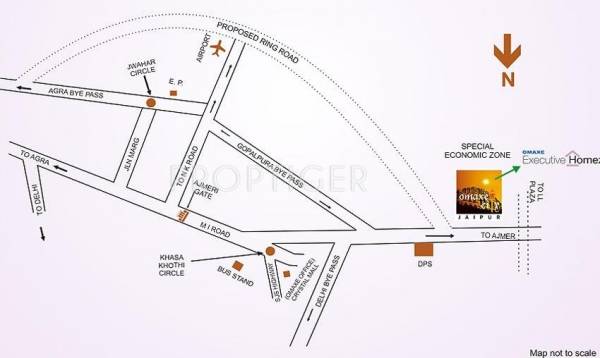 Images for Location Plan of Omaxe Executive Homez Images for Location Plan of Omaxe Executive Homez