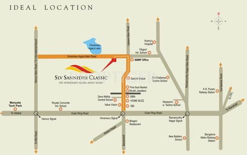  sannidhi-classic Images for Location Plan of SLV Sannidhi Classic