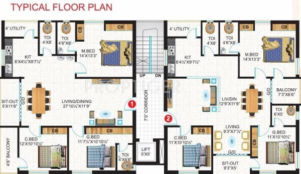 Images for Cluster Plan of Rajashri Platino