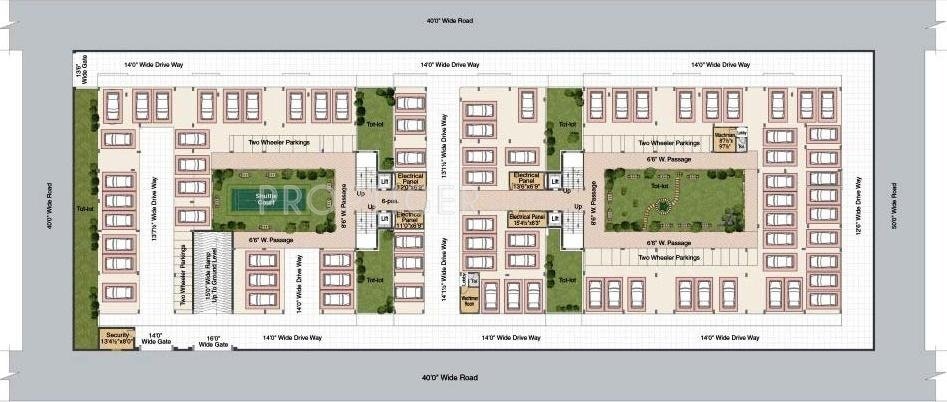 Images for Cluster Plan of Shubhodaya Avenues Vinay Iconia