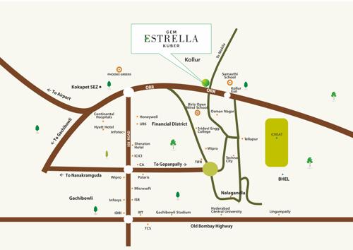  estrella-kuber Images for Location Plan of Gem Estrella Kuber