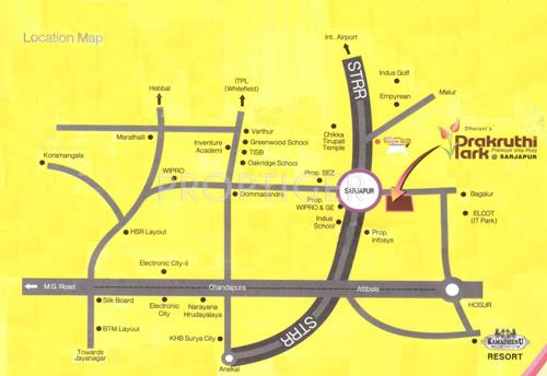  prakruthi-park Images for Location Plan of Dharani Prakruthi Park
