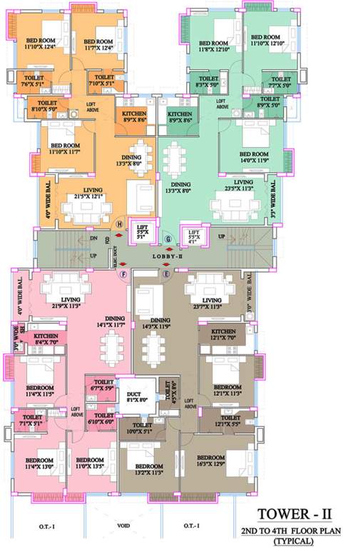  83 ballygunge place Images for Cluster Plan of Swastic 83 Ballygunge Place