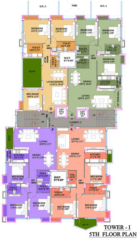  83 ballygunge place Images for Cluster Plan of Swastic 83 Ballygunge Place