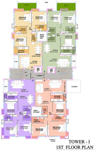  83-ballygunge-place Images for Cluster Plan of Swastic 83 Ballygunge Place