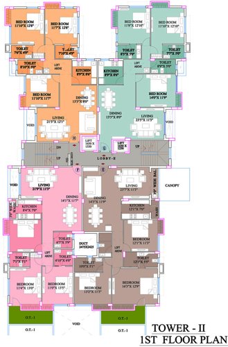  83-ballygunge-place Images for Cluster Plan of Swastic 83 Ballygunge Place