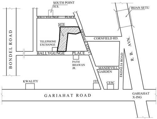  83-ballygunge-place Images for Location Plan of Swastic 83 Ballygunge Place