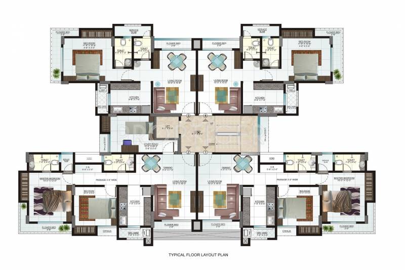 Images for Cluster Plan of Bhumi Aaryan Residency