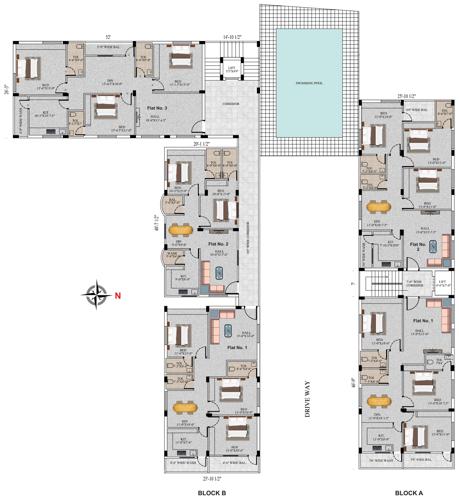 Images for Cluster Plan of PN Aabharana Elite