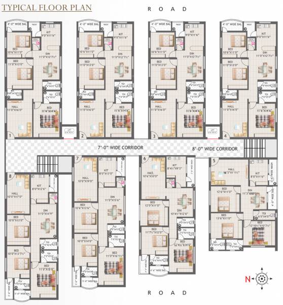  aabharana-elite Block A Cluster Plan