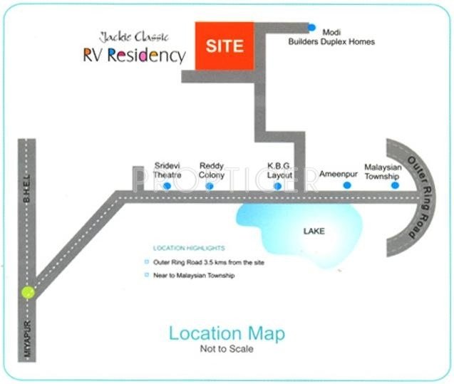  rv residency Images for Location Plan of SSVS Builder and Developer RV Residency
