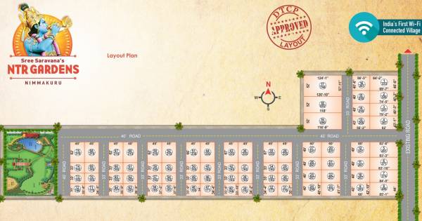 Images for Layout Plan of Sree Saravana NTR Garden Images for Layout Plan of Sree Saravana NTR Garden
