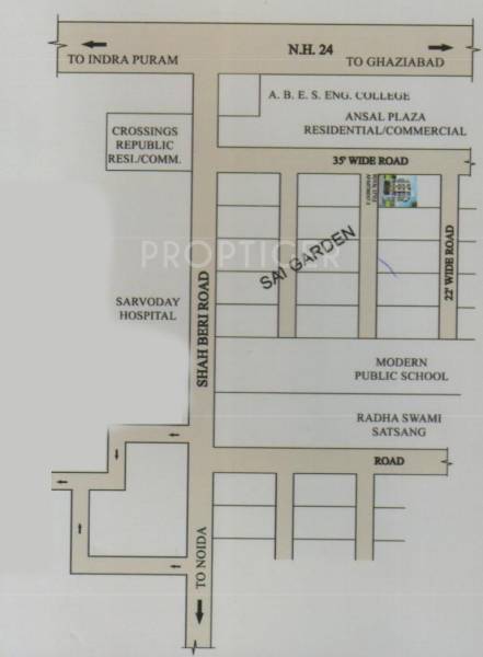 Images for Location Plan of Pure Royal Style Apartment