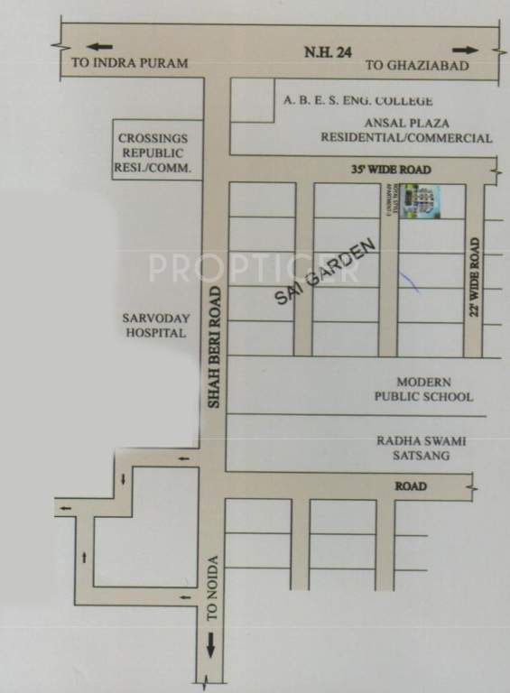 Images for Location Plan of Pure Royal Style Apartment