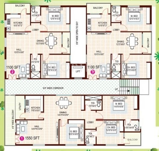 Images for Cluster Plan of AV Srihitha Heights Images for Cluster Plan of AV Srihitha Heights