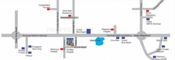 Images for Location Plan of AV Srihitha Heights Images for Location Plan of AV Srihitha Heights