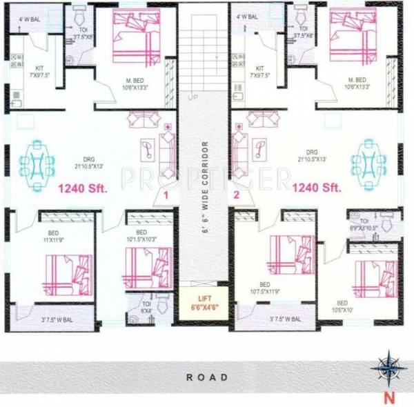 Images for Cluster Plan of Sudhakar Bindu Sadan