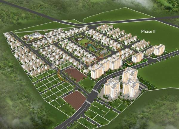 Vishhram Developers Daffodils Villas Layout Plan