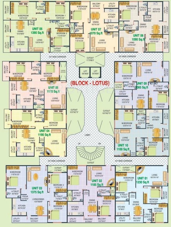 Images for Cluster Plan of Lakvin Lakvin Valley Residency