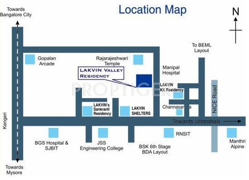 Images for Location Plan of Lakvin Lakvin Valley Residency