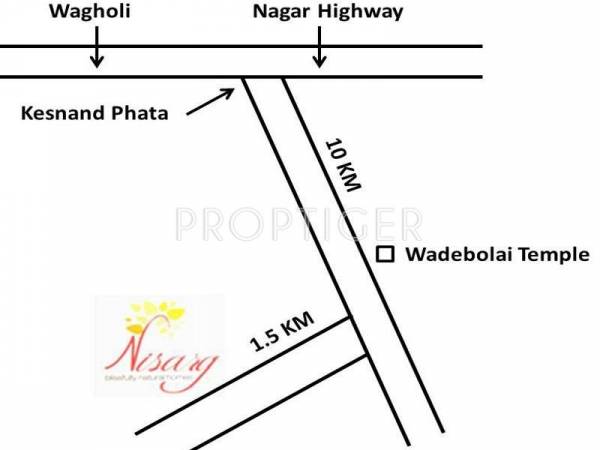 Images for Location Plan of Tiruupatee Nisarg Homes