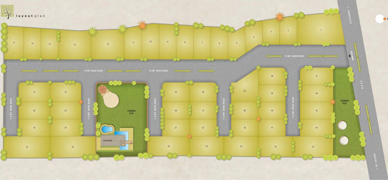 Images for Layout Plan of Arista Swastik Vihar