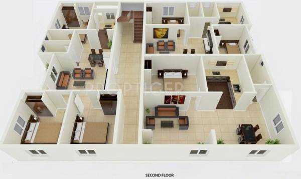 Prasanna Homes Prafulla Flats Cluster Plan