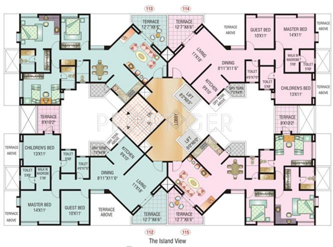 Images for Cluster Plan of OM Developers The Island