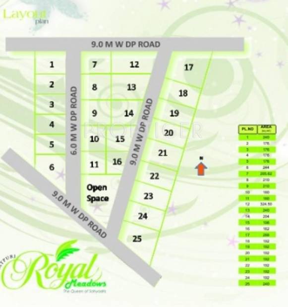 Images for Layout Plan of Das Majumder Royal Meadows