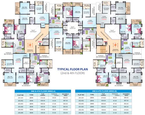 Images for Cluster Plan of Impulse Residency residency Images for Cluster Plan of Impulse Residency