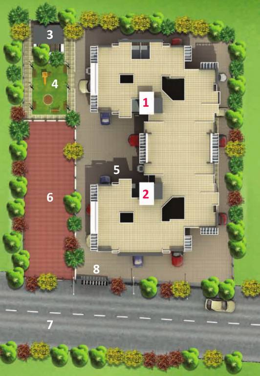  residency Images for Layout Plan of Impulse Residency