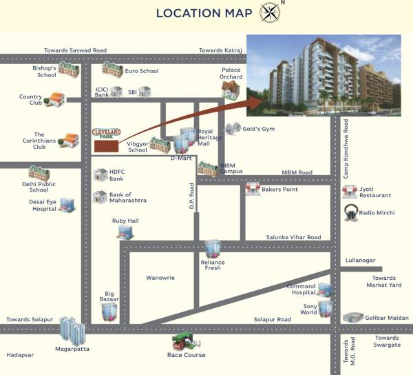 Images for Location Plan of Vardaan Cleveland Park