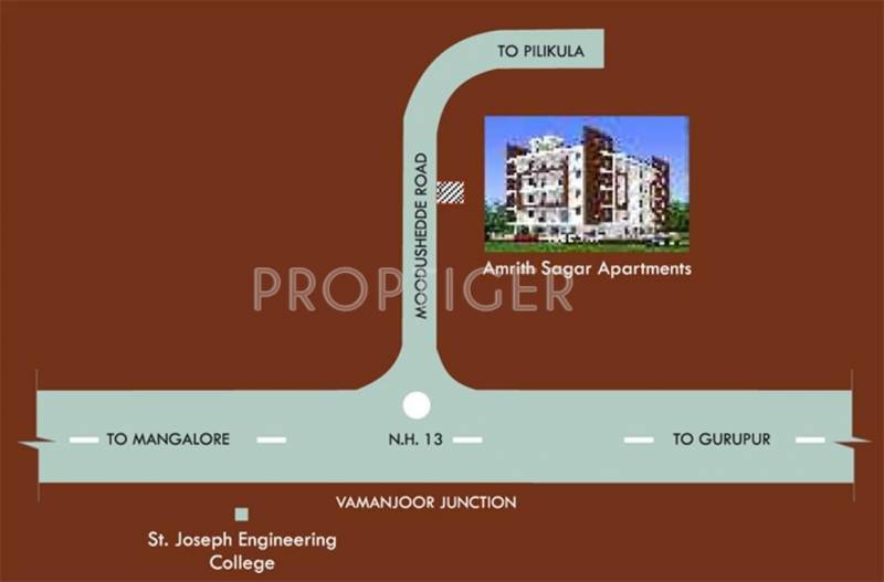 Images for Location Plan of Sagar Realty Promotions Amrith Sagar