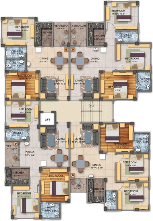 Images for Cluster Plan of Panchnai Homes