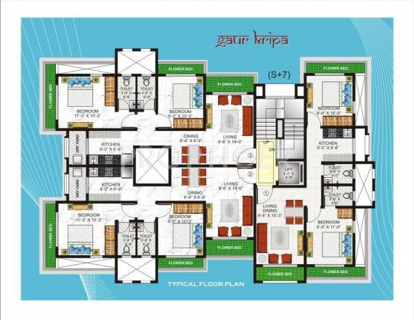 Images for Cluster Plan of KT Group Gaur Kripa Chs Ltd
