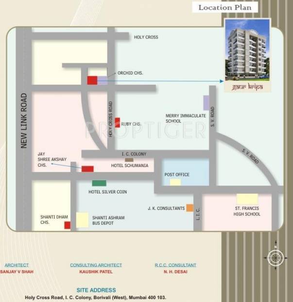 Images for Location Plan of KT Group Gaur Kripa Chs Ltd