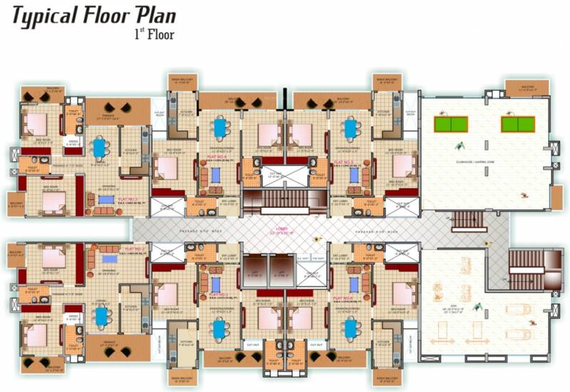  morning Images for Cluster Plan of Miraj Miraj Morning