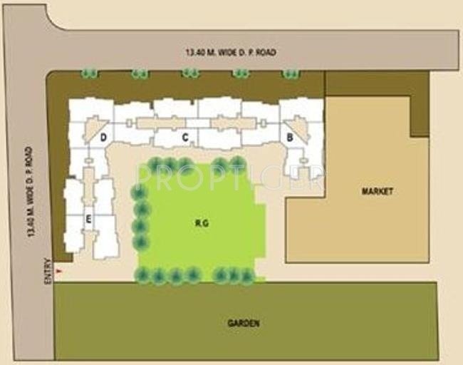 Sheth Developers Vasant Pride Master Plan