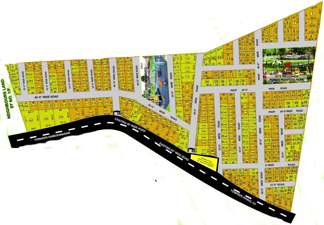  enclave Images for Layout Plan of Amrutha Enclave