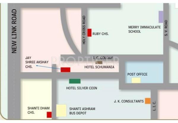 Images for Location Plan of KT Group JayShree Akshay Chs Ltd