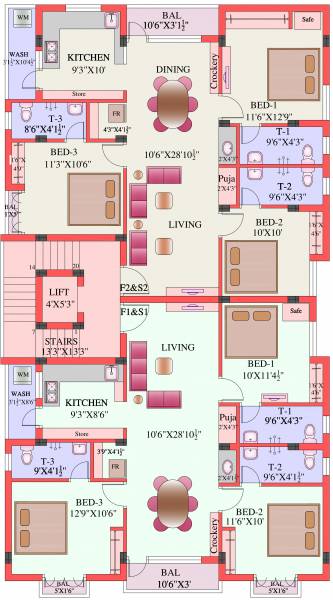 Images for Cluster Plan of Ridhi Courtyard