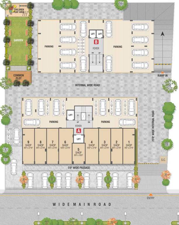 Images for Cluster Plan of Siddhi Sandal Wood