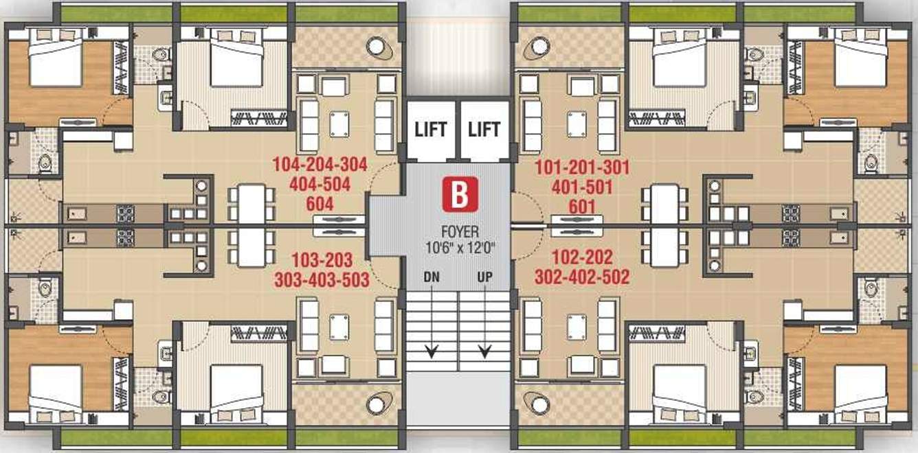 Images for Cluster Plan of Siddhi Sandal Wood