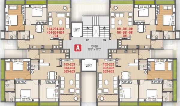 Images for Cluster Plan of Siddhi Sandal Wood