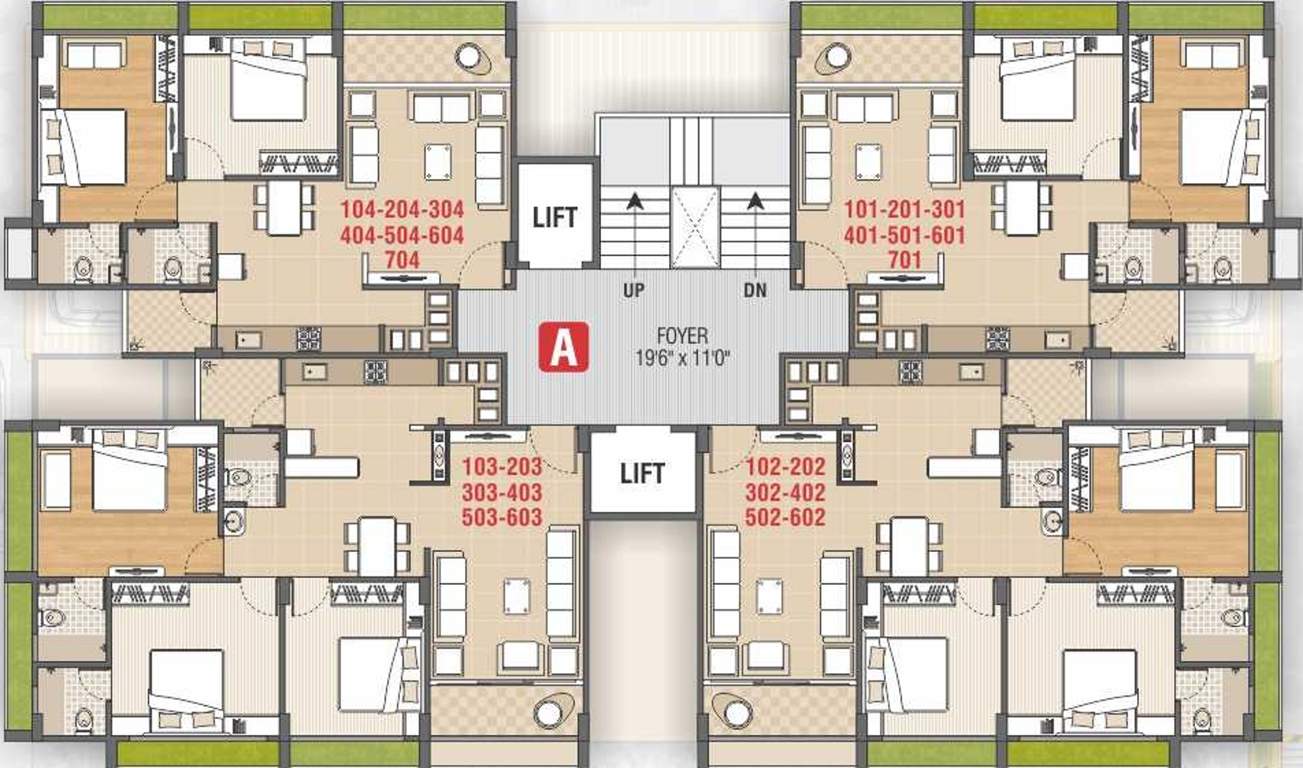 Images for Cluster Plan of Siddhi Sandal Wood