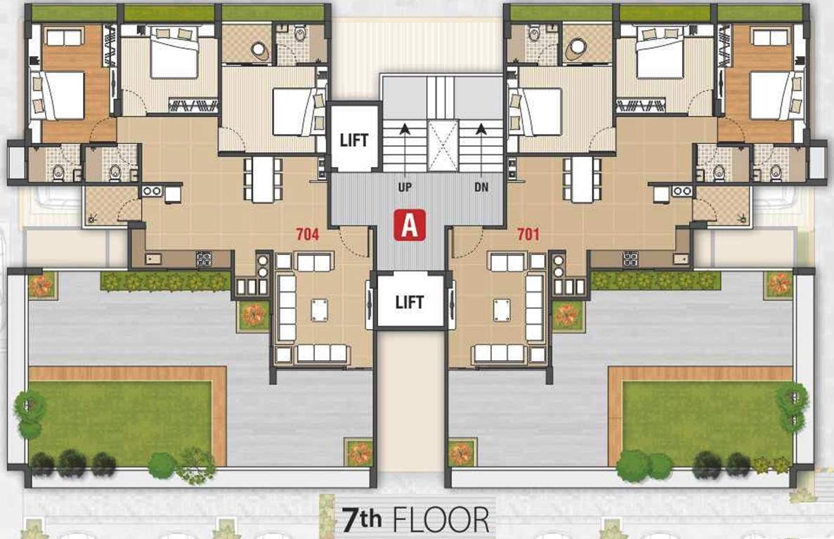 Images for Cluster Plan of Siddhi Sandal Wood