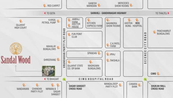 Images for Location Plan of Siddhi Sandal Wood