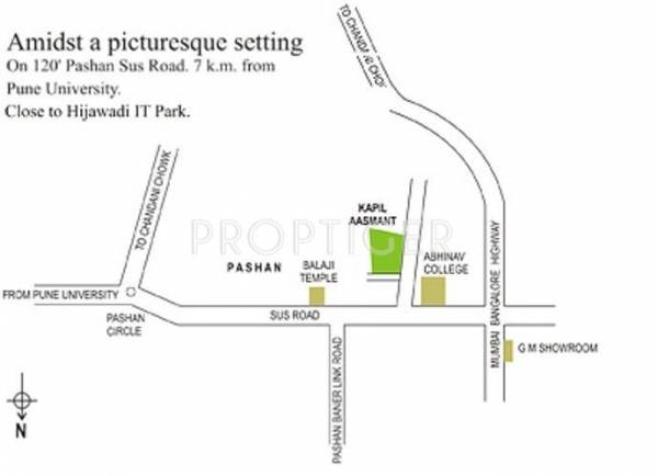 Images for Location Plan of Shree Bal Developers Kapil Aasmant Villas