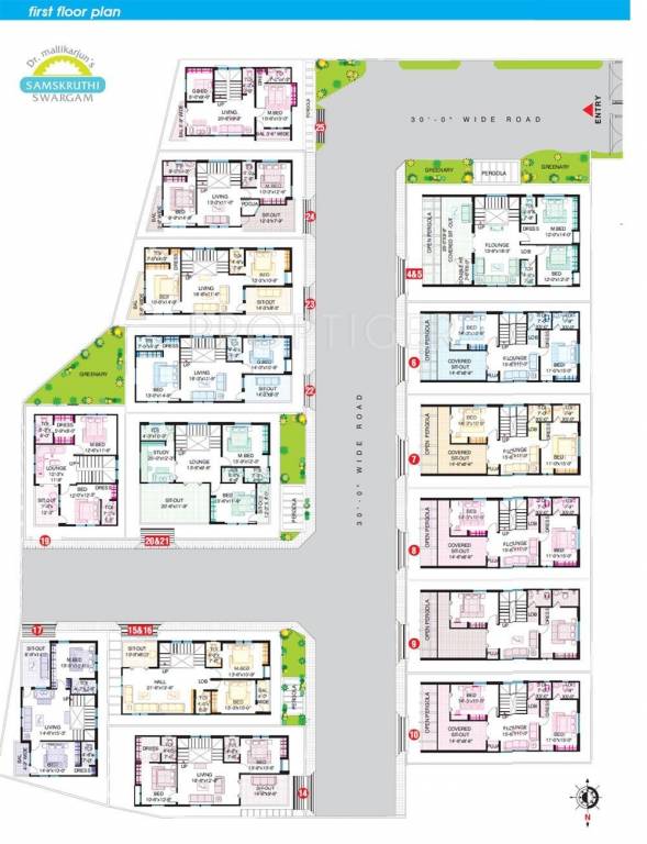 Images for Cluster Plan of Samskruthi Foundations Swargam Villa